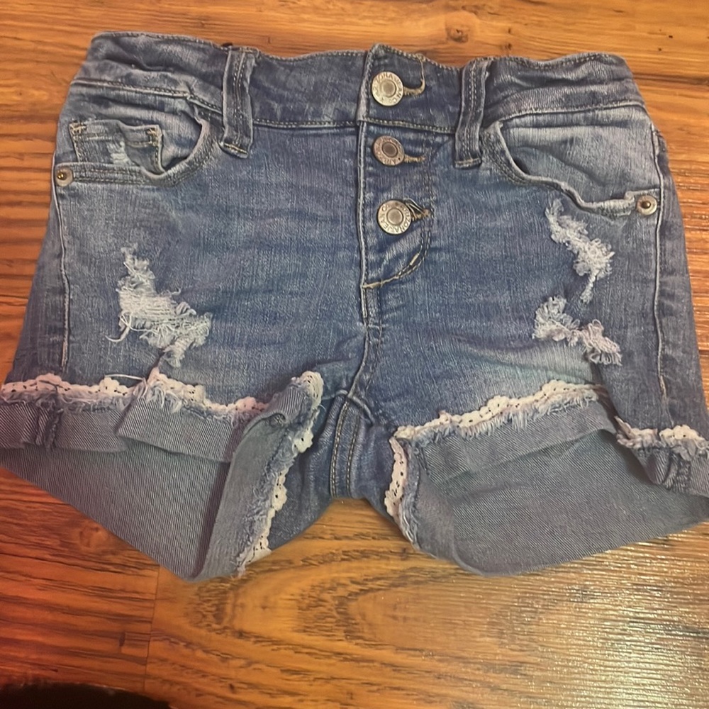 Kids ripped shorts